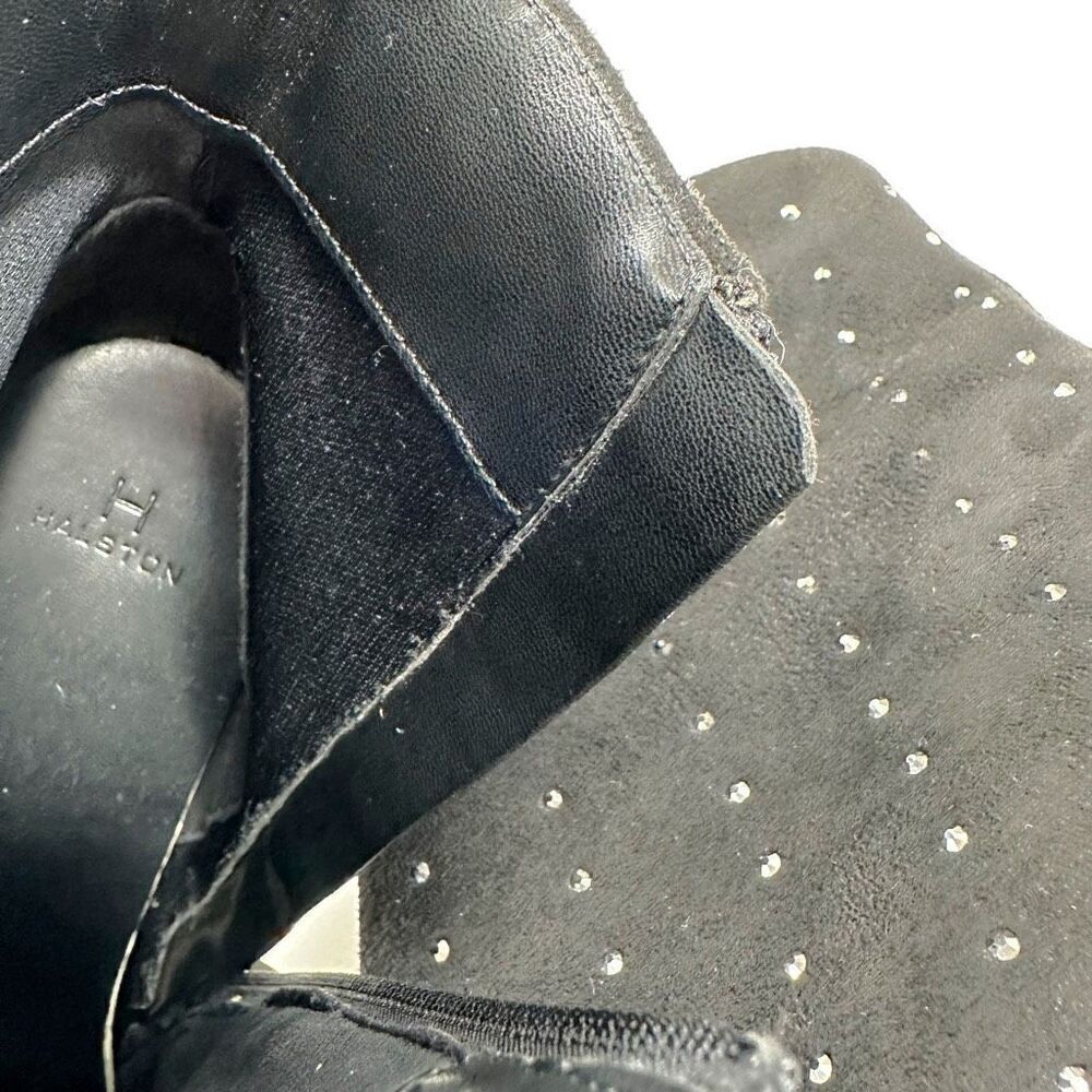 H by Halston Tokyo Women’s Side Zip-up Jeweled Booties - Picture 7 of 10